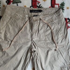 Calvin Klein Tan Cargo Pants with Casual Style